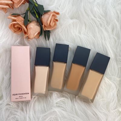 China Hot Liquid Moisturizer Product Base Makeup Foundation Long Lasting Waterproof Bottle for sale