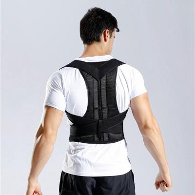 China Adjustable Terylene SBR Humpback Spine Posture Corrector Back Shoulder Protection Support Posture Correction Therapy Belt for sale