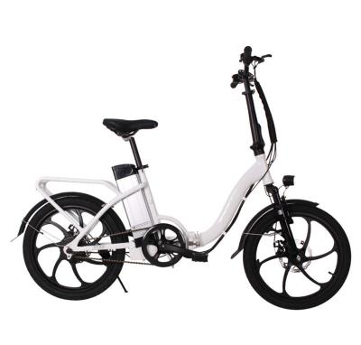 China 36V Electric Folding Bike 250W Rear Hub Motor Electric Bike 30-50Km/h Max Speed for sale