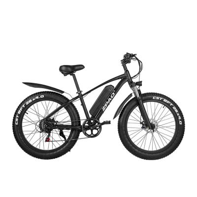 China Bicicleta eléctrica de gran potencia de 26 pulgadas 48V 1000W con batería de litio de 14Ah - 17Ah en venta