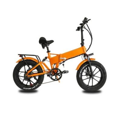 China 20 Zoll 7 Geschwindigkeit Fettreifen Klapp-Ebike 750W mit LCD-Display und Lithium-Batterie zu verkaufen