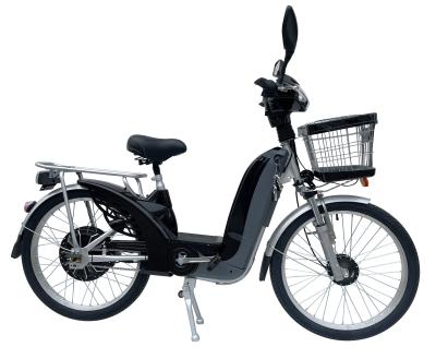 China Bicicleta elétrica de velocidade única 48V 500W 350W 24 polegadas de roda à venda