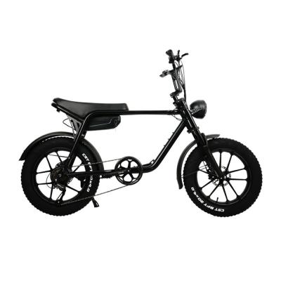 China 48V 15AH 750W Super 7 3 Fat Wheel bicicleta elétrica com 10 vigas integrada roda à venda