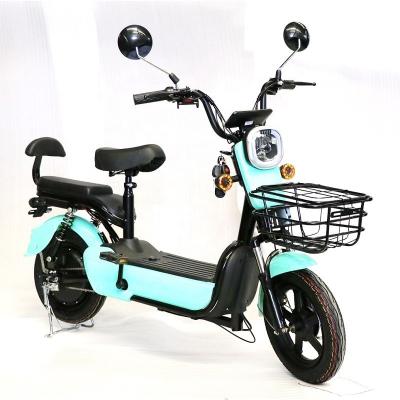 China Bicicleta de ciudad eléctrica de dos ruedas con pedales 350W Motor de velocidad Ebikes de suspensión completa en venta