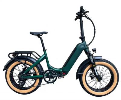 China 20 Zoll Retro-Faltfahrrad 48V 750W mit LCD-Display zu verkaufen