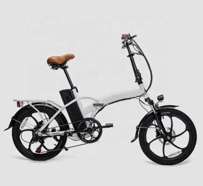 China Elektro-Faltfahrrad für Erwachsene 20 Zoll 6 Geschwindigkeit 36V 250W E-Fahrrad mit LCD-Display zu verkaufen