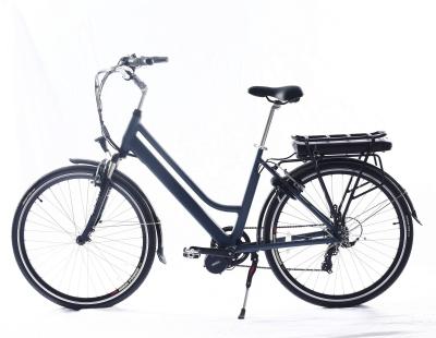 China 700C 250W Mid Drive Electric Bike 10.4Ah Lithium Battery Electric Bicycles For Adults for sale