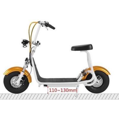 China Citycoco Easy Rider 48V 500W Scooter eléctrico con diseño pequeño y exquisito en los compradores en venta