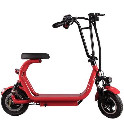 China Scooter eléctrico urbano Citycoco 48V 8AH Batería de litio 350W Scooter eléctrico de bolsillo en venta