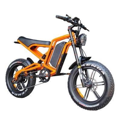 China 48V 20Ah Battery Electric Dirt Bike 1200W Rear Hub Motor Aluminum Alloy Frame for sale