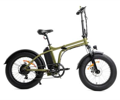 China 20 Inch Fat Tire Electric City Bike 48V 13Ah Lithium Battery 7 Speed Foldable Ebike 48V 500W zu verkaufen