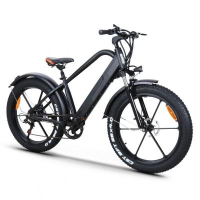 China 48V 350W Electric Bicycle 48V 10Ah Electric Bike 26*4.0 All-in-one Wheel Fat Tire Ebike Electric Mountain Bike en venta