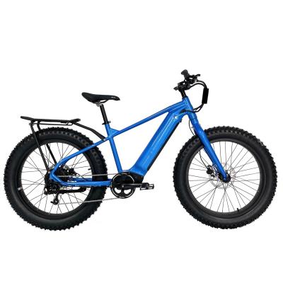 China 48V 17.5Ah 26*4.5 Fat Tire Snow Ebike Electric Mountain Bike 48V 1000W Ebike Hydraulic Disc Brake Ebike en venta