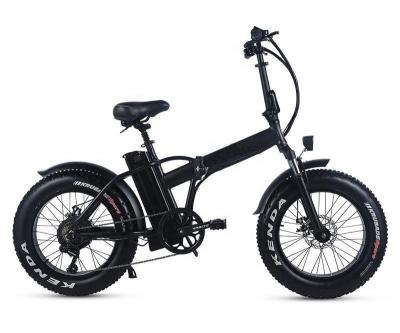 China Electric City Bike Electric Folding Bike 20 Inch Fat Tire Ebike 7 Speed 48V 500W Electric Bike For Adults Te koop