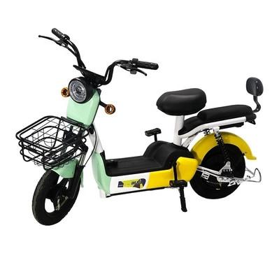 China Commuter Electric Bike With Integrated Battery Aluminum Alloy Handlebar And Stem 12 Inch Tire for sale