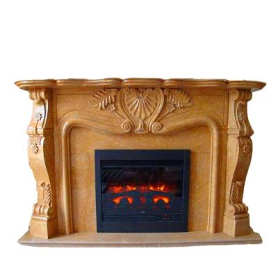 China Competitive Price Modern Polished Manufactured Top Quality Marble Fireplace Stone For Floor And Wall Table for sale