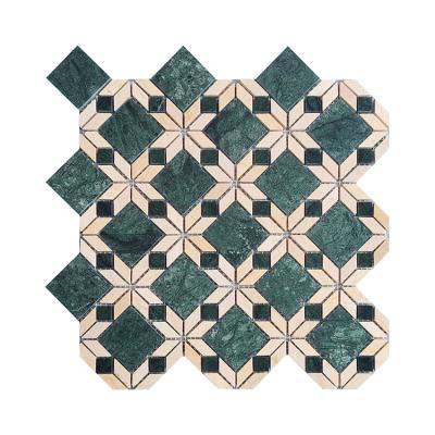 China Good Quality Modern China Supplier Cut-to-Size Marble Mosaic Tiles for sale