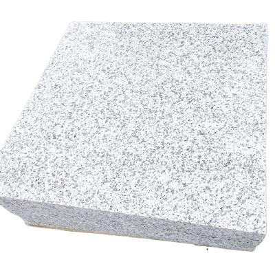 China Modern Chinese Cheap Granite G603 Sesame White Color For Square Wall Exterior Floor Decoration for sale