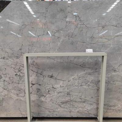 China Modern Indoor Gray Marble Decoration Vanity Sink Basin Tops Natural Art Bathroom Marble Stone for sale