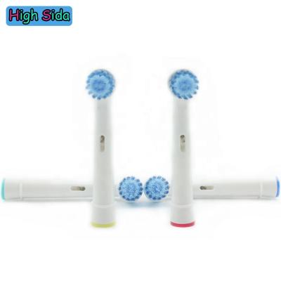 China New Hotel Style EB17S Round Bristle Toothbrush Heads For Oral B Electric Toothbrush for sale