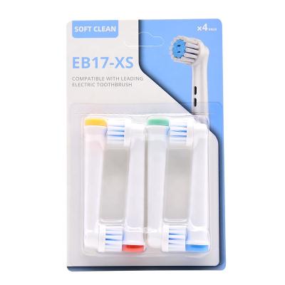 China Hotel Good Quality Rotating For Oral B Replaced Recyclable Toothbrush Heads Replacement for sale