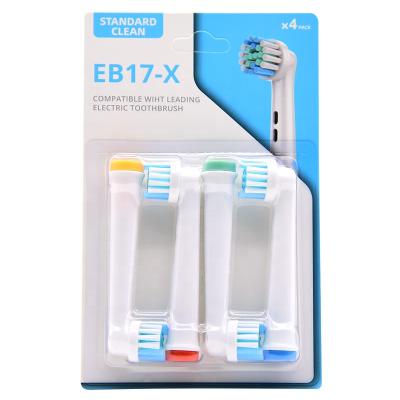 China EB17-X hotel for b oral toothbrush heads electric toothbrush heads for sale