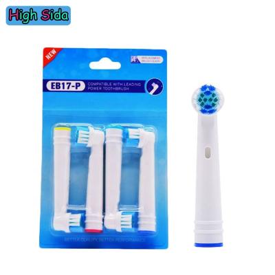 China Household Rotating Electric Toothbrush Head Oral Brush Heads EB17-P for sale