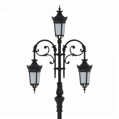 China Pathways Illuminating Street Lamp Western Style Post Top Garden Light for sale