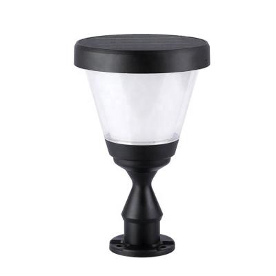 China European Vintage IP65 Waterproof Outdoor High Lumen Led Solar Door Post Pillar Light for sale