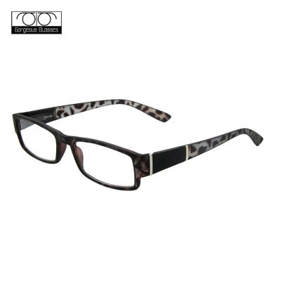 China Custom Plastic Eyewear Trade OEM Logo Brand CE Reading Glasses Vintage Glasses Men Plastic Reading Glasses for sale