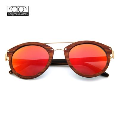 China Fashion Sunglasses Wooden Sunglasses Custom Logo,Wholesale Wooden Frame Sunglasses for sale