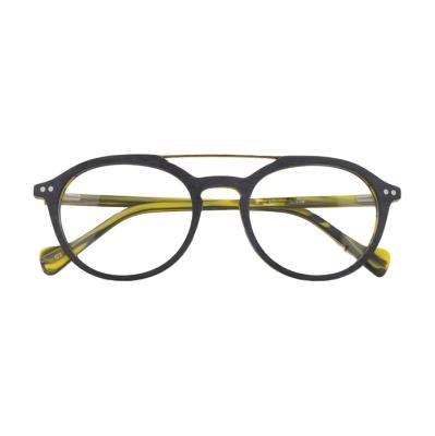 China Wholesale Fashionable Eyeglass Frames, Italy Design Acetate Optical Eyeglass Frames for sale