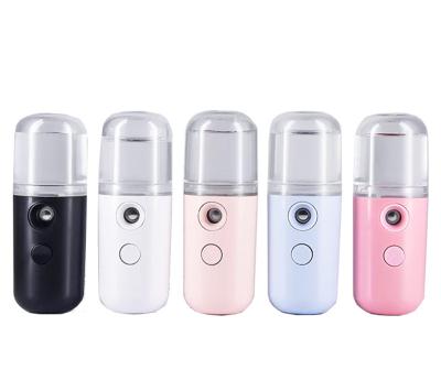 China 30Ml Beauty USB Ultraschall Personal Handy Nano Rechargeable Mist Nourishing Skin Facial Spray Device for sale