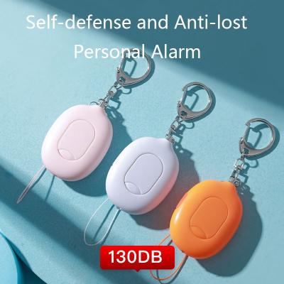 China 130db Door Alarm Anti-theft/Anti-lost Anti-theft Attack/Stop With Led Flashlight For Women for sale