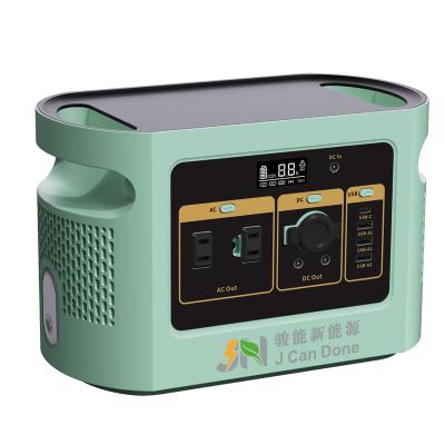 China DC Manufacturer Portable Power Station 448Wh USB Wireless Charging AC Type-C Produced 600W Portable Power Station 600W With Solar Powered Input for sale