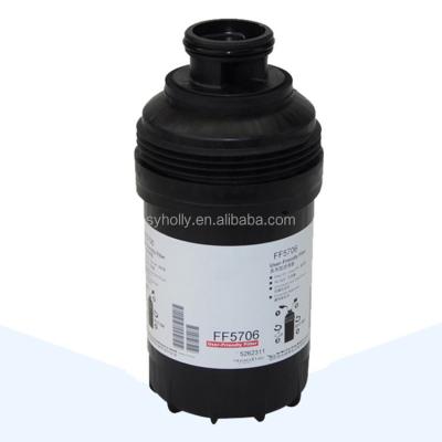 China Plastic+Filter Paper Gasoline Filter Factory Price 5262311 For Diesel Engine ISF3.8 FF5706 Plastic Fuel Filter for sale