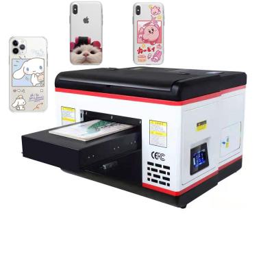 China A3 Head Phone Case Inkjet Printing Machine Digital UV Flatbed 3D Printer (280*400mm) GED High Quality Desktop A3 1390 for sale