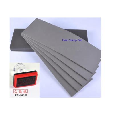 China Guangzhou Eco-friendly Quadrilateral Instant Stamp Pad DIY 4mm Thickness 330*150mm A3 7mm Pre-inked Self-inking Seal Material For School Office for sale