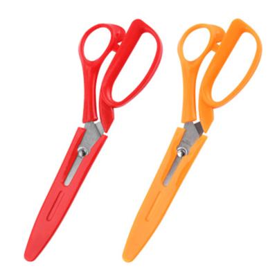 China Two Colors Popular Eco-friendly Tailor Shears Sewing Fabric Scissors Professional Office Scissors Sharp Tailor Dressmaker for sale