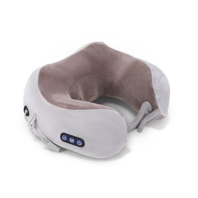 China Portable NECK Smart Shoulder Cordless White And Purple Neck Massager for sale