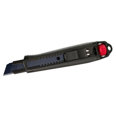 China Slide Aid Open Mark Utility Knife With SK2 1.0mm Heat Treatment Tool Path Black Electrophoresis SK2-0.7 Black Laser Blade for sale