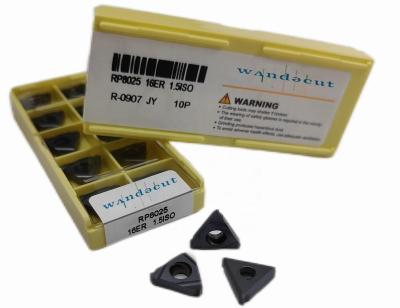 China Wandecut 11ER 1.5ISO/AG55 Thread Milling Steel Inserts with Factory Price and High Productivity for sale