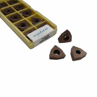 China WCMT06T308 Wandecut Steel Carbide U Drilling Milling Insert for sale