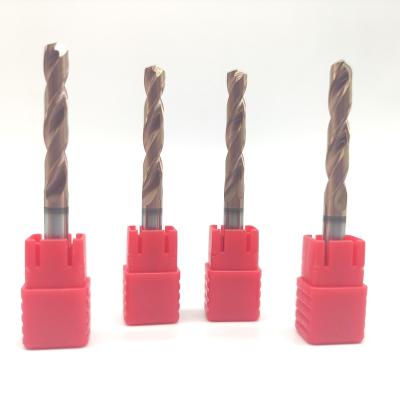 China CNC Process HRC55 2Flutes CNC Machines High Speed ​​CNC Twist Drill for sale