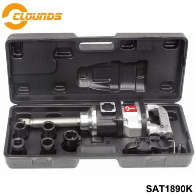 China SAT1890K air tool kit 1 inch industrial impact maiden machine tool wrench pneumatic kit 38mm for sale