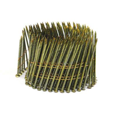 China Bright Outdoor Factory Direct Sale Galvanized Coil Roofing Clount Nails For Upholstery Furniture for sale