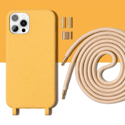 China fully biodegradable wood fiber environmental protection anti-fall bamboo and cell phone cover for sublimation could be custom made for sale