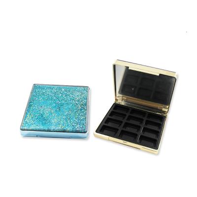 China Agriculture Bling Bling Luxury Quicksand Around Glitter Colorful Rectangular Quicksand Box Travel Clutch Bag Liquid Clear Acrylic Box for sale