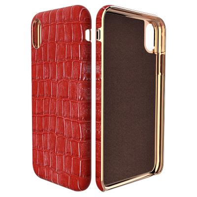 China Customized LOGO Anti-drop High End Faux Leather Phone Case Splicing PU Leather Canvas Cover Device with Flannel Interior and Card Slot for sale