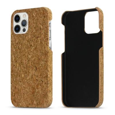 China Custom Sustainable Eco Friendly Cork Wood Phone Case For iPhone 7 8 Anti-fall Plus Xs Xr 11 12 13 Mini Pro Max Samsung Huawei Moto for sale